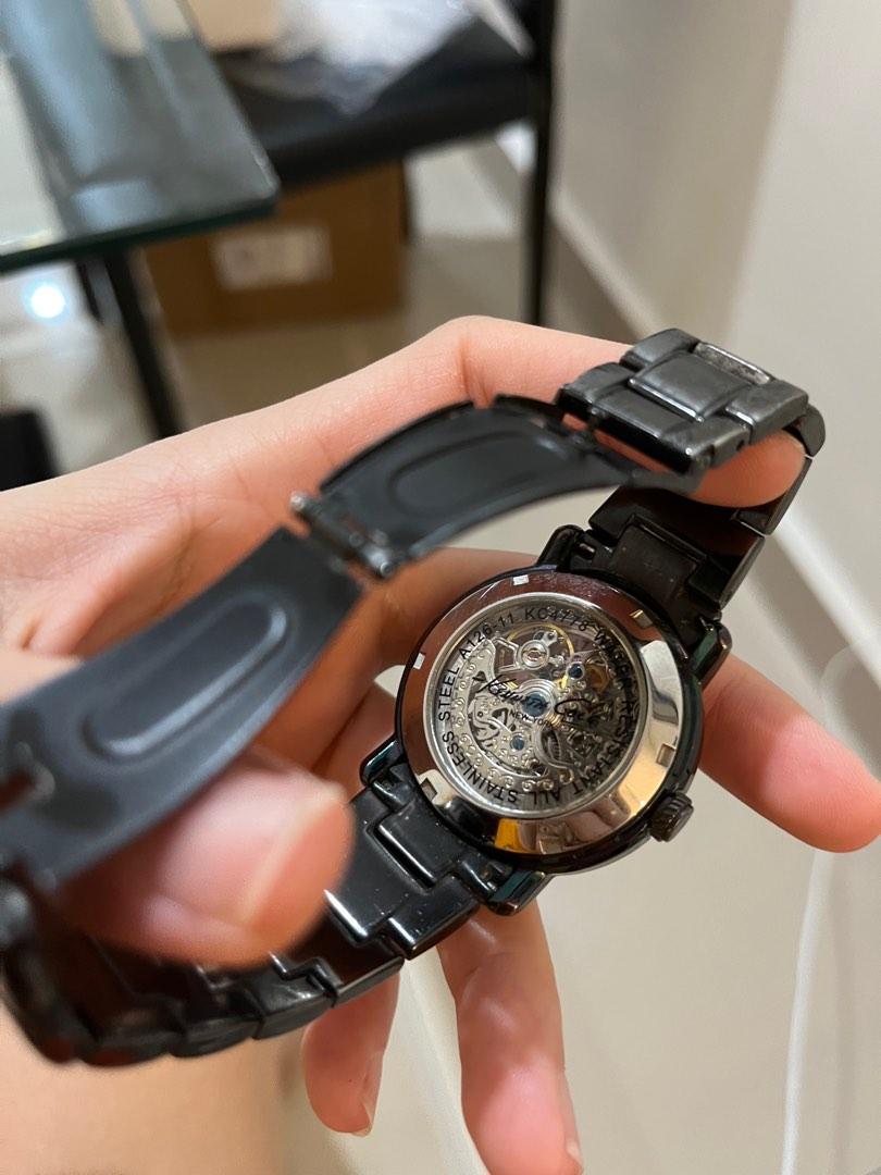 Kenneth Cole Skeleton Watch