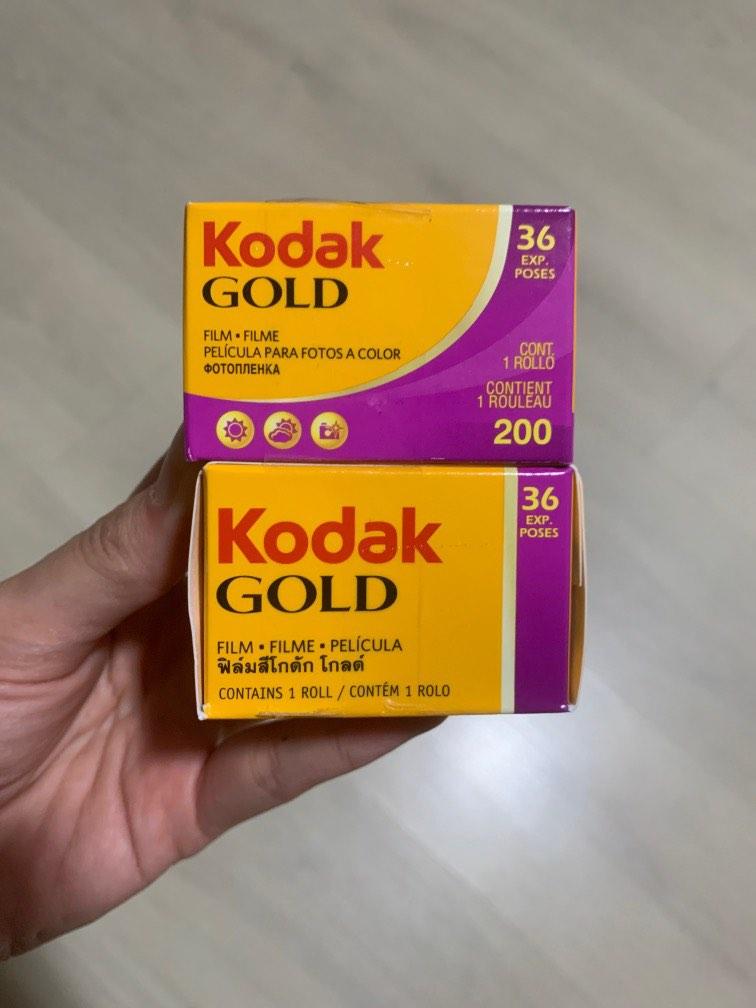 Kodak Gold Film Rolls x2, Photography, Cameras on Carousell