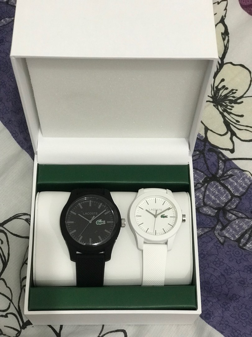 Lacoste couple watch new arrivals