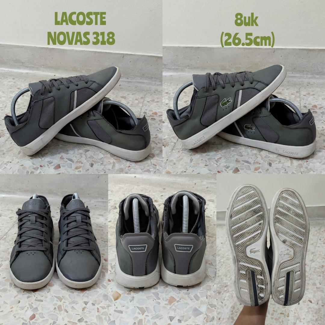 Lacoste best sale novas 318