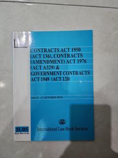 Laws of Malaysia - Contracts Act