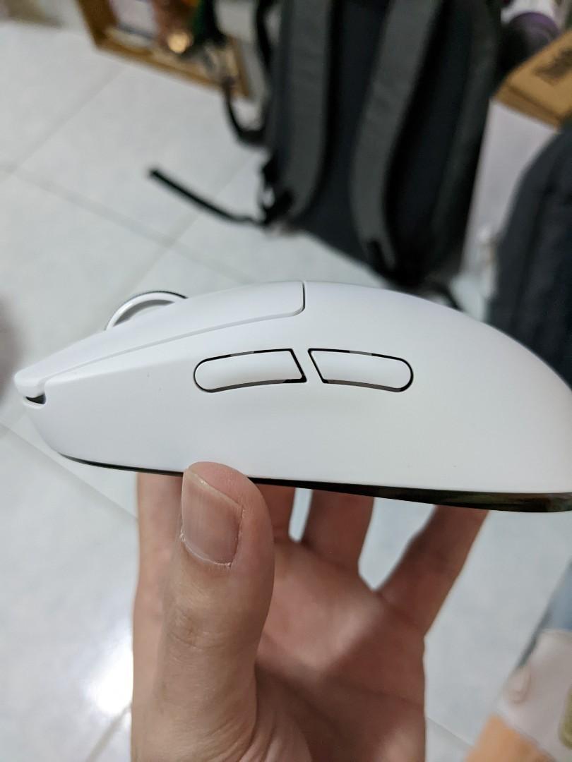 Logitech G Pro X Superlight White, Computers & Tech, Parts