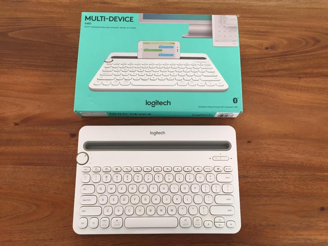 Logitech K480 Wireless Keyboard and Logitech M171 Wireless Mouse ...