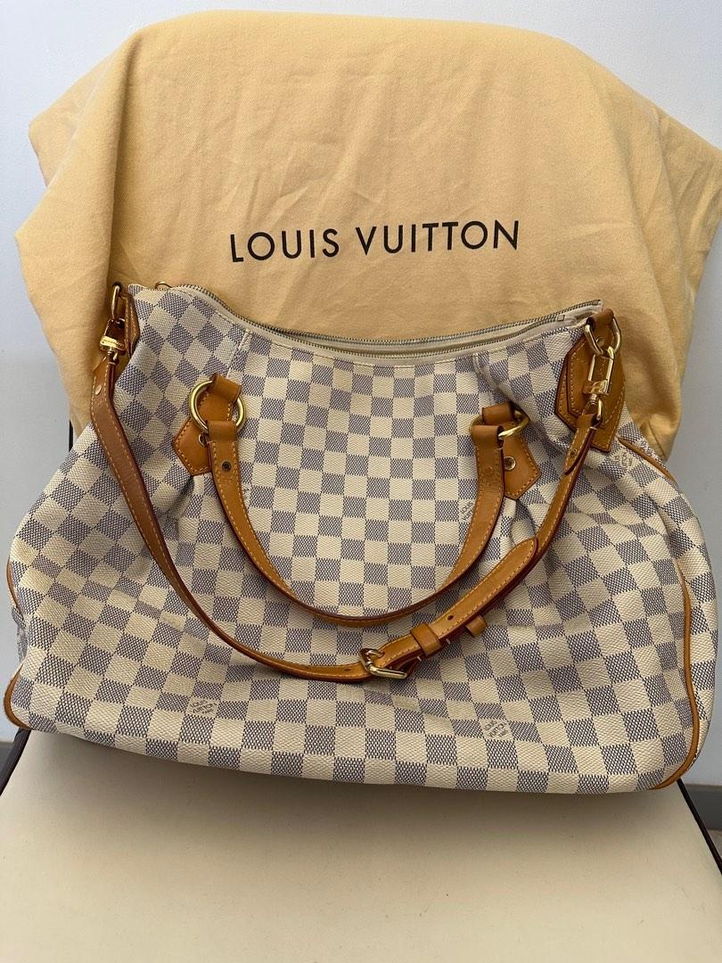Louis Vuitton, Bags, Huge Retired Louis Vuitton Damier Azur Evora