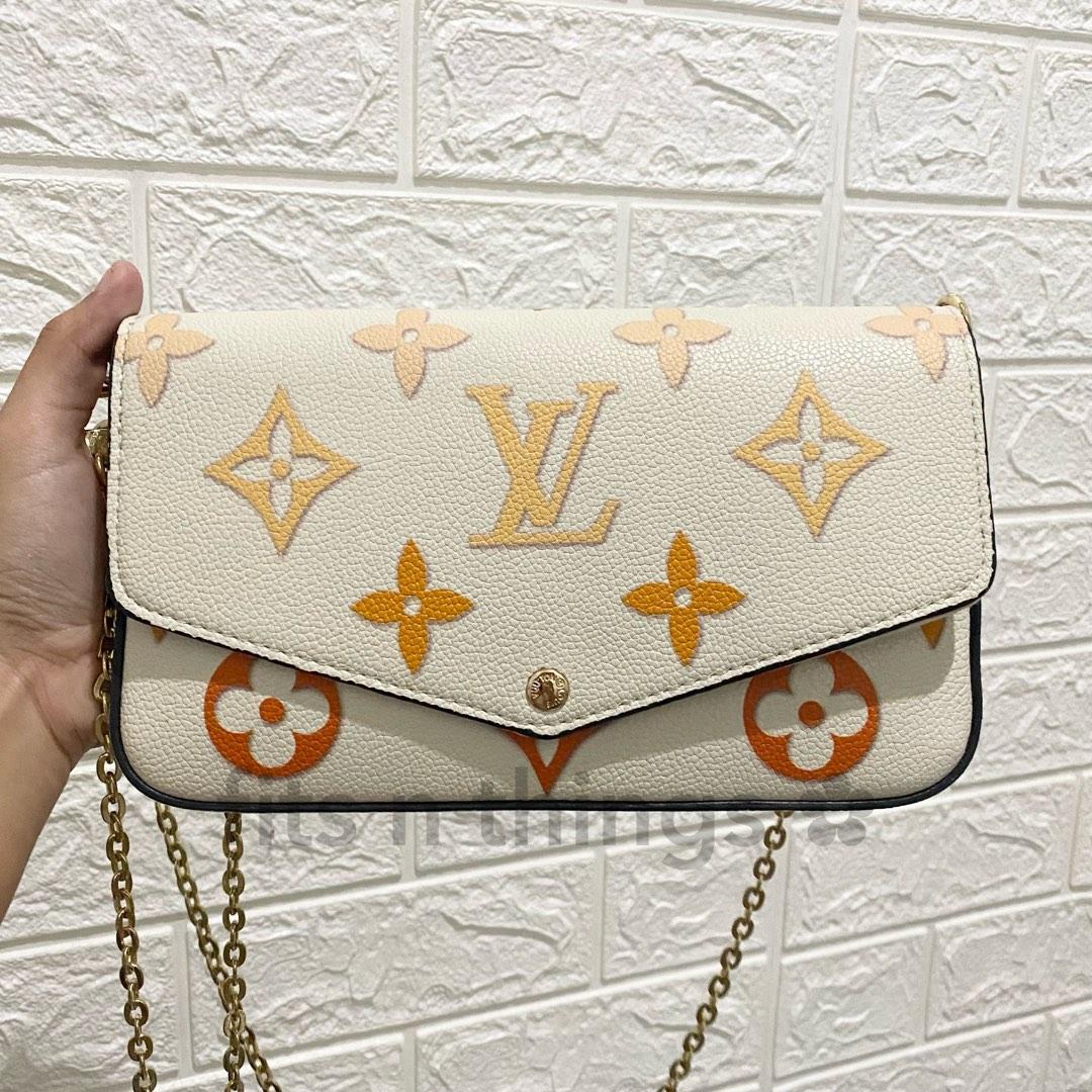 Louis Vuitton Wallet Saffiano Leather, Luxury, Bags & Wallets on Carousell