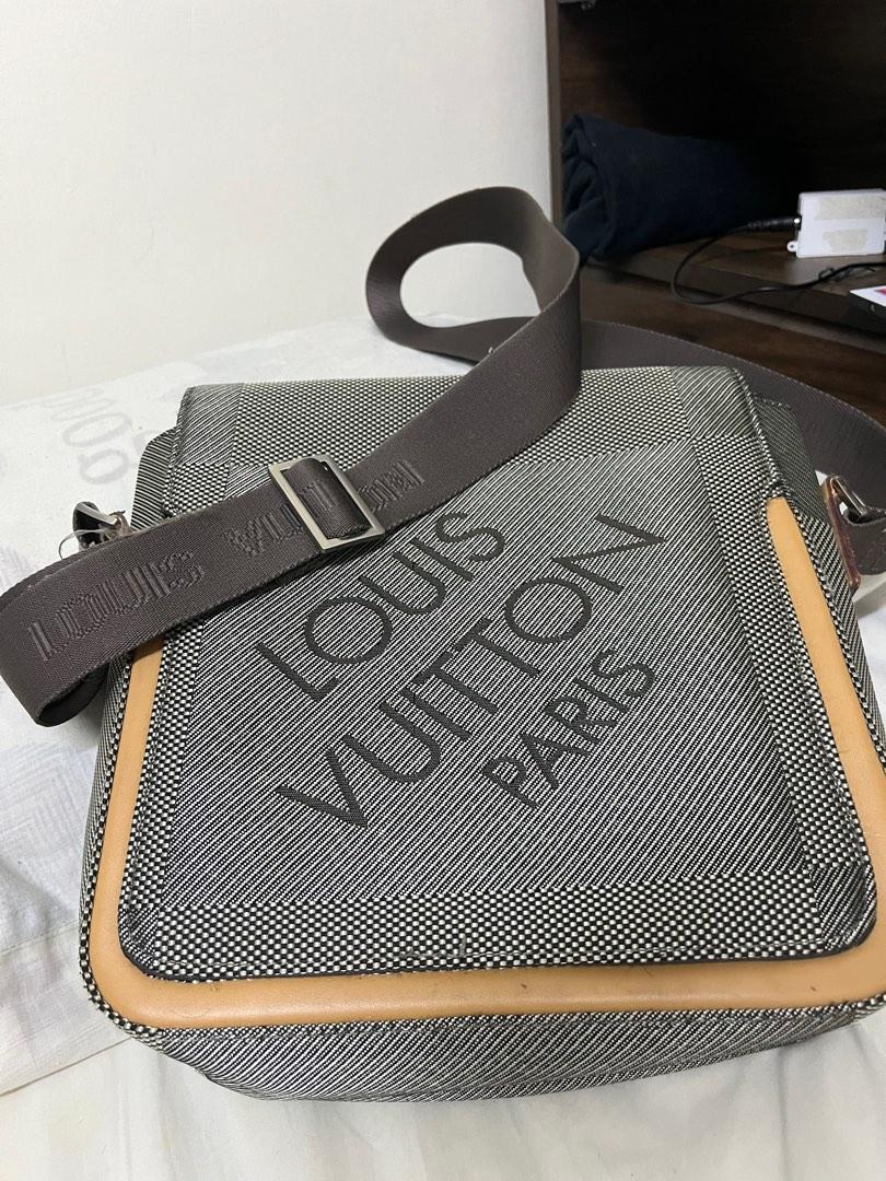 Louis Vuitton LV Monogram Eclipse Checkered Brown District PM Sling  Crossbody Bag Men Mens Fashion Bags Sling Bags on Carousell