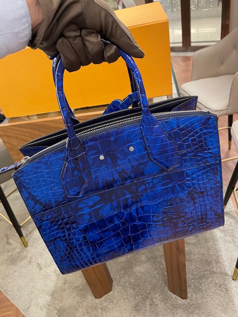 Louis Vuitton City Steamer Bag Taupe Matte Crocodile Limited Edition