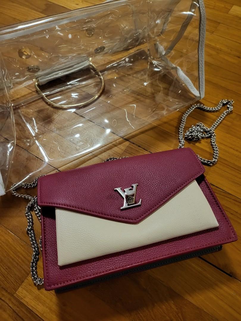 Louis Vuitton Mini MyLockMe Chain Pochette - Red Crossbody Bags