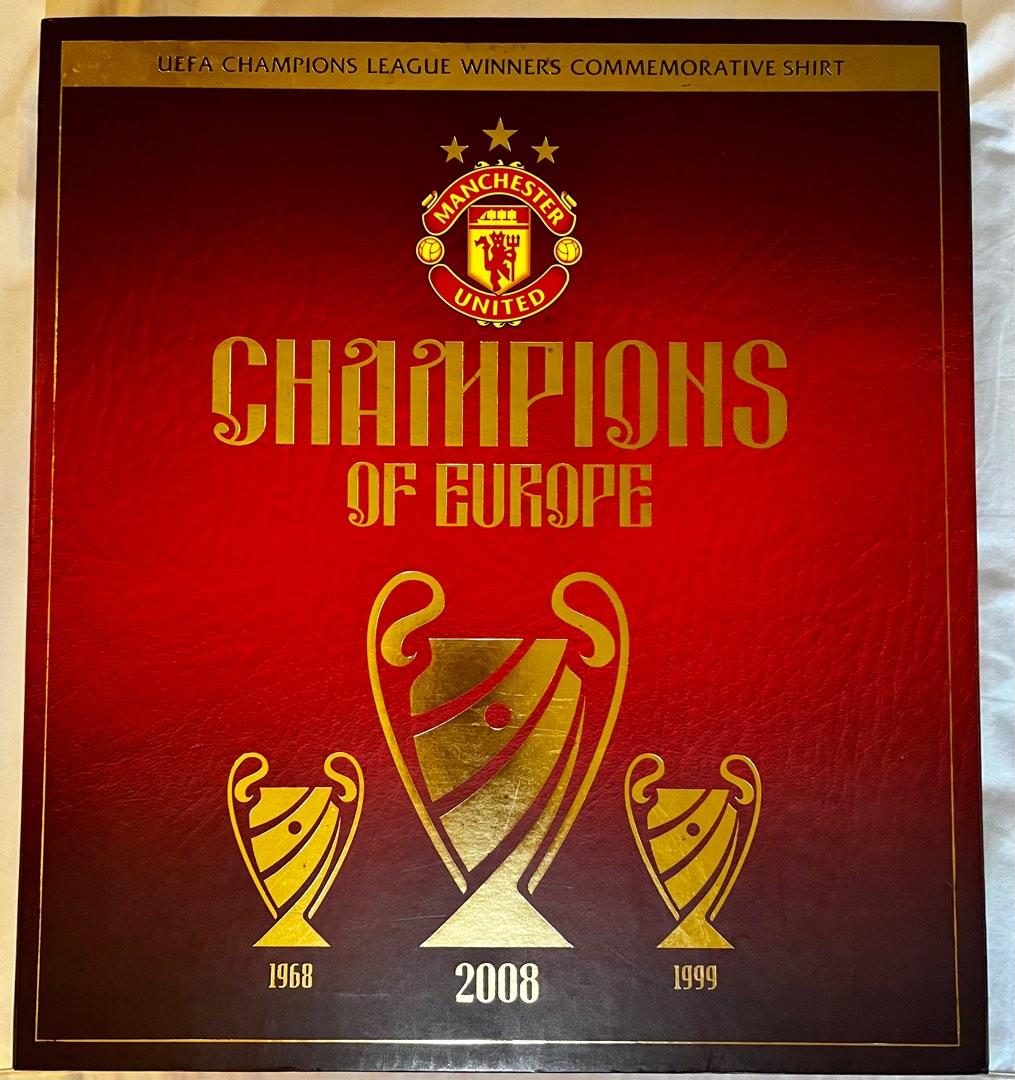 Manchester united 1999 champions league final shop boxed limited edition shirt