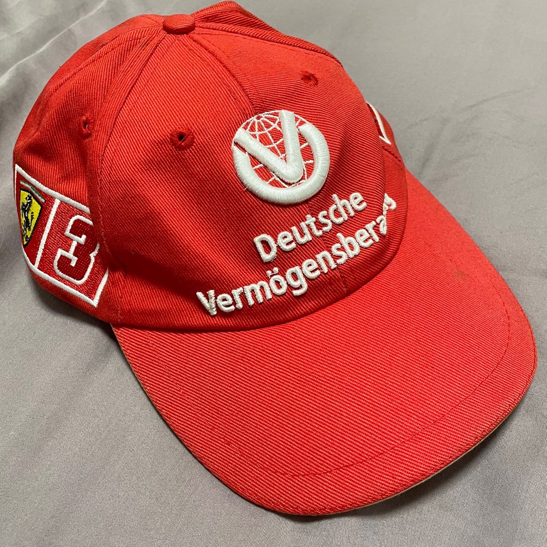 Michael Schumacher Ferrari cap, Men's Fashion, Watches & Accessories