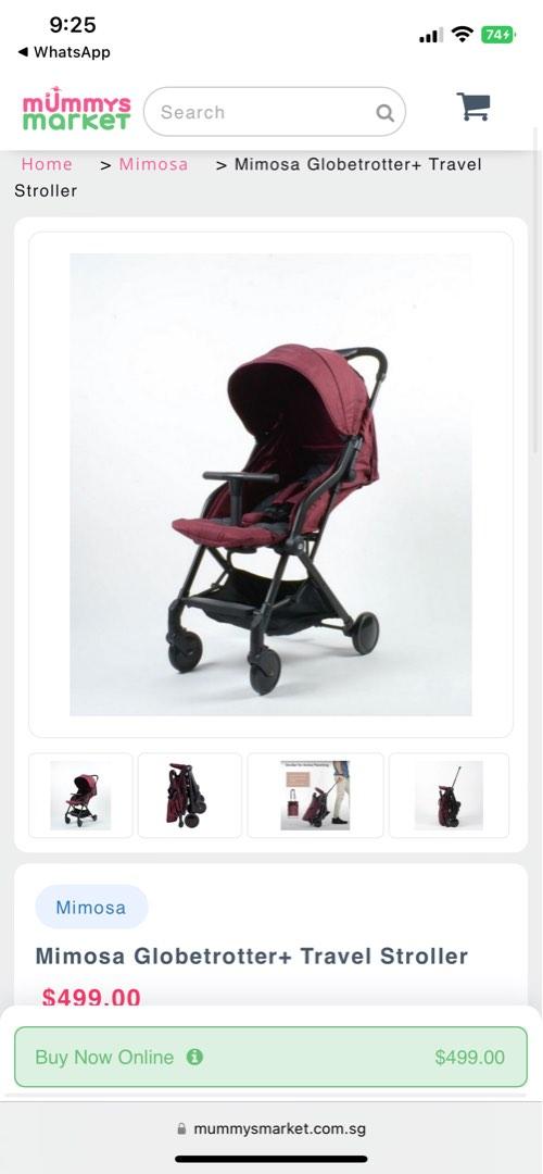 Mimosa shop globetrotter stroller