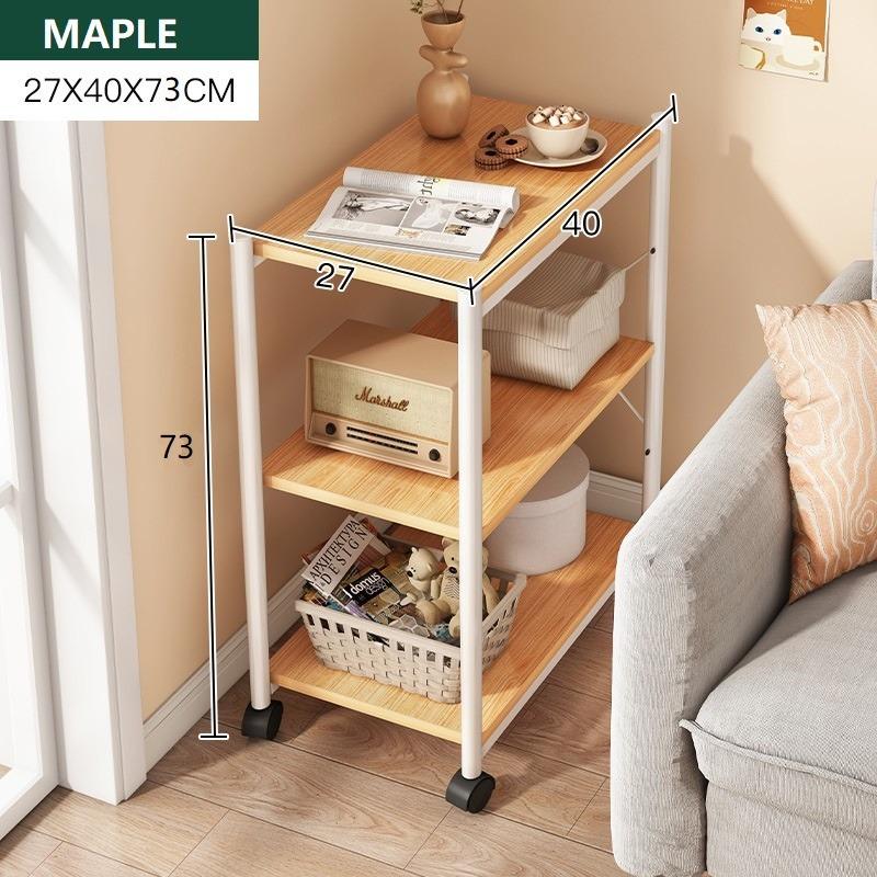 Movable Rack Sofa Side Trolley Tea Table Kitchen Storage Shelf ...