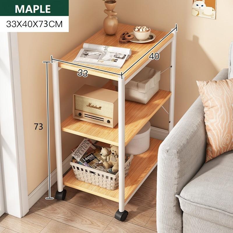 Movable Rack Sofa Side Trolley Tea Table Kitchen Storage Shelf ...