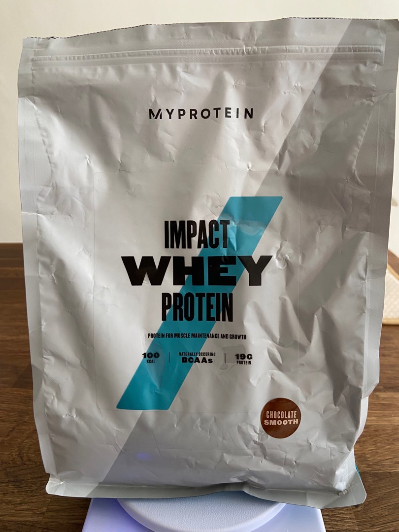Myprotein Impact Whey Protein - chocolate smooth, Health & Nutrition ...