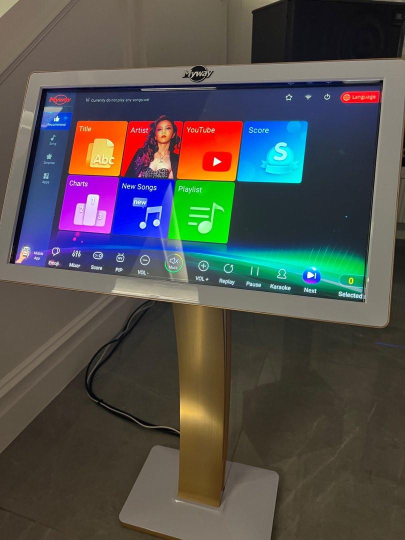 Myway Karaoke full set (with JBL dual speakers), TV & Home Appliances, TV & Entertainment