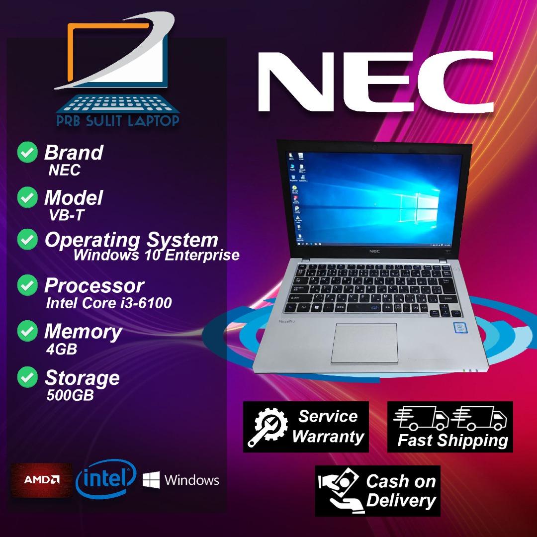 NEC VB-T Intel(R)Core(TM) i3-6100 CPU @2.30GHz (4 CPUs),~2.4GHz 4GB Ram ...