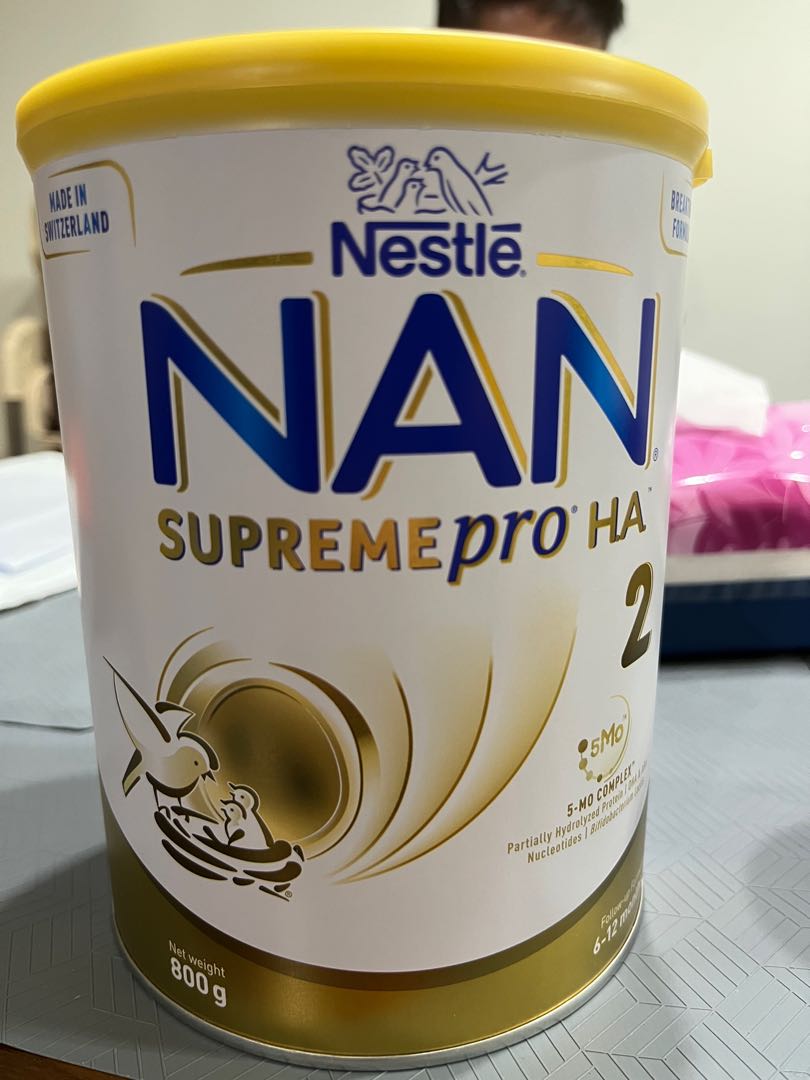 Nestle Nan Supremepro H.A Milk Formula - Stage 2, Babies & Kids ...