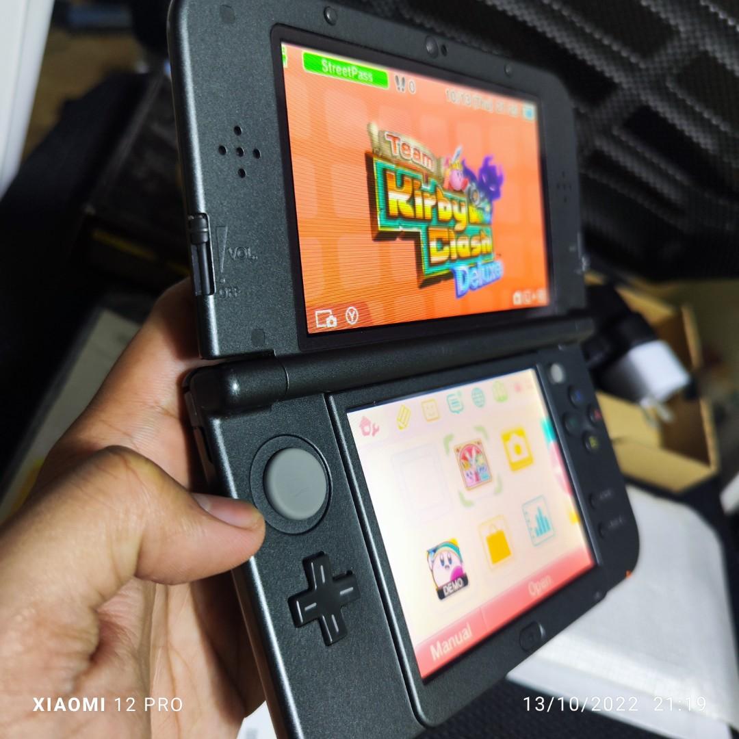 New 3ds xl hyrule edition IPS top screen complete, Video Gaming, Video