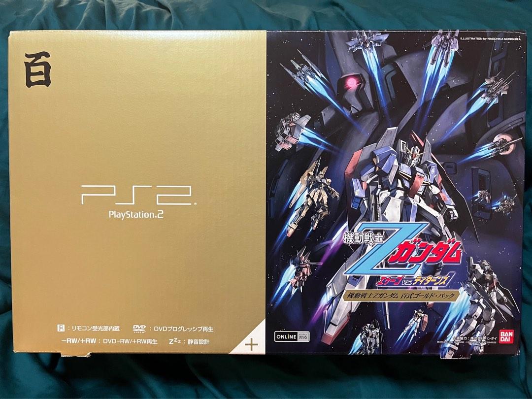 Sony Playstation 2 (PS2) Zeta Gundam Hyaku Shiki Gold LIMITED