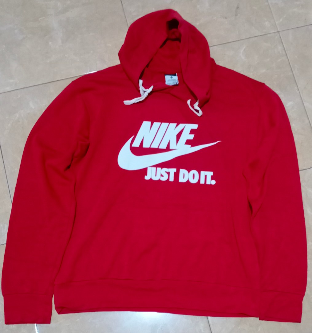 Nike big wosh hodie, Men's Fashion, Men's Clothes, Tops on Carousell