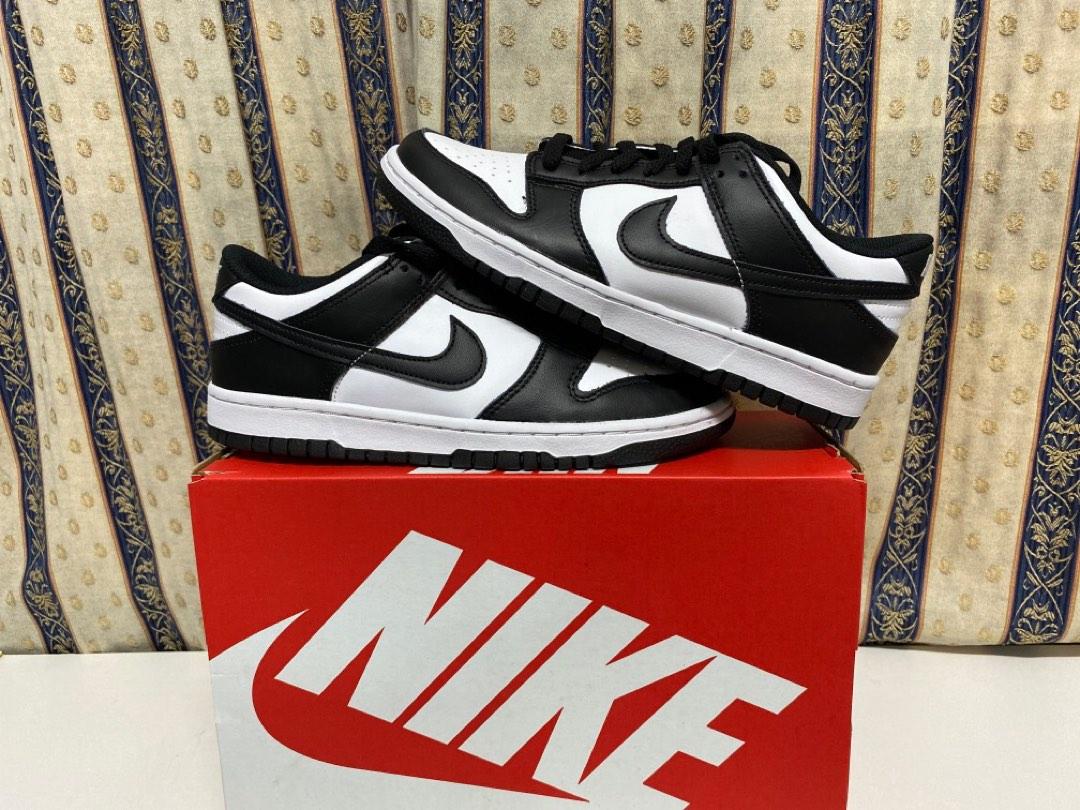 Nike Dunk Low Panda 🐼 Gs, Women's Fashion, Footwear, Sneakers on 通年定番 パンダ✨ ダンク(GS) スニーカー