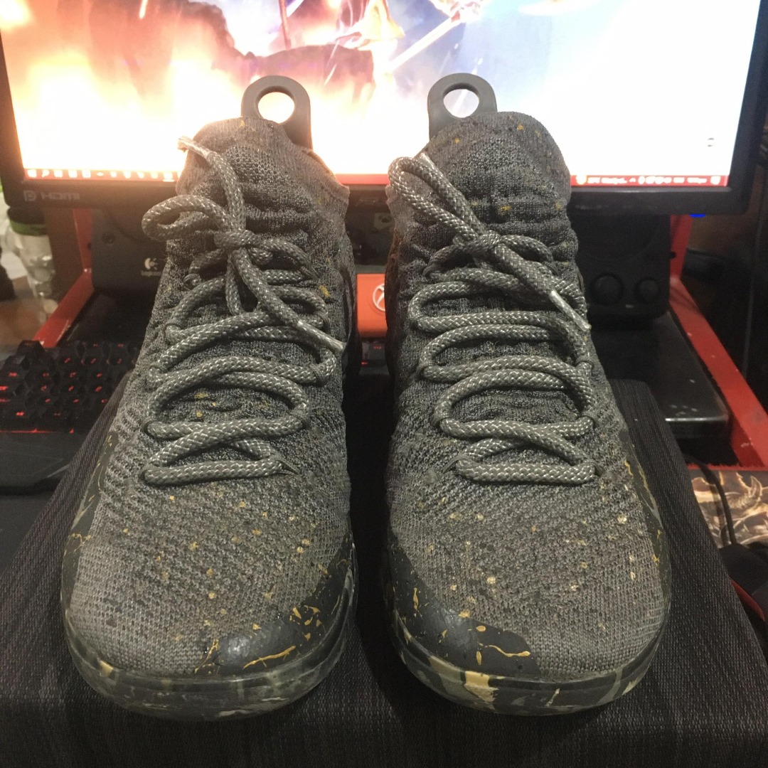 Nike zoom kd 11 gold splatter sales