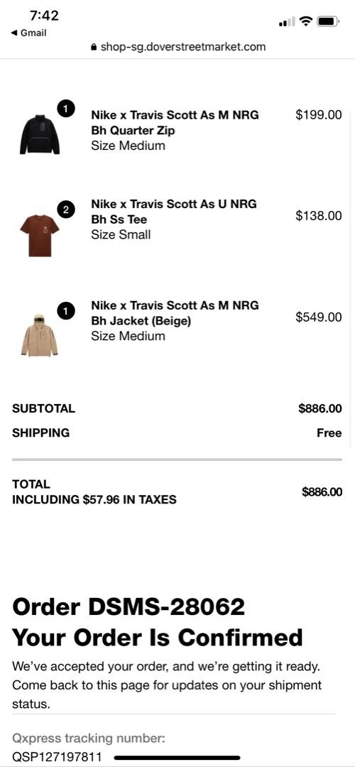 Nike x Travis Scott As M NRG Bh Quarter Zip, Men's Fashion, Coats, Jackets  and Outerwear on Carousell