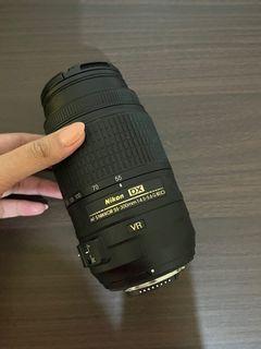 Nikon lens AF-S 55-300mm f/4.5-5.6G DX VR