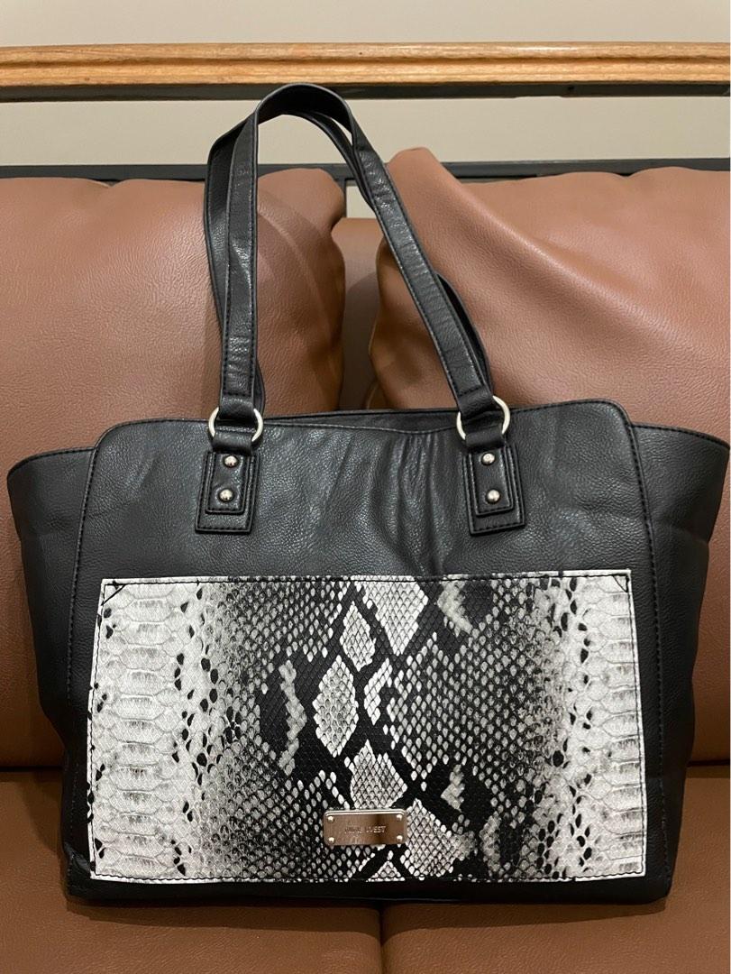 Nine West Tote Bag Snake Skin