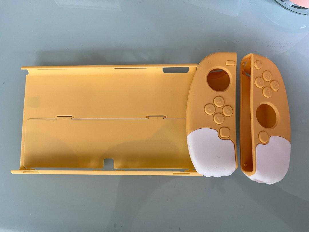 Nintendo Switch OLED cat themed case, Video Gaming, Gaming Accessories ...