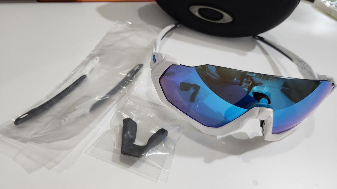 Oakley flight jacket white cheap