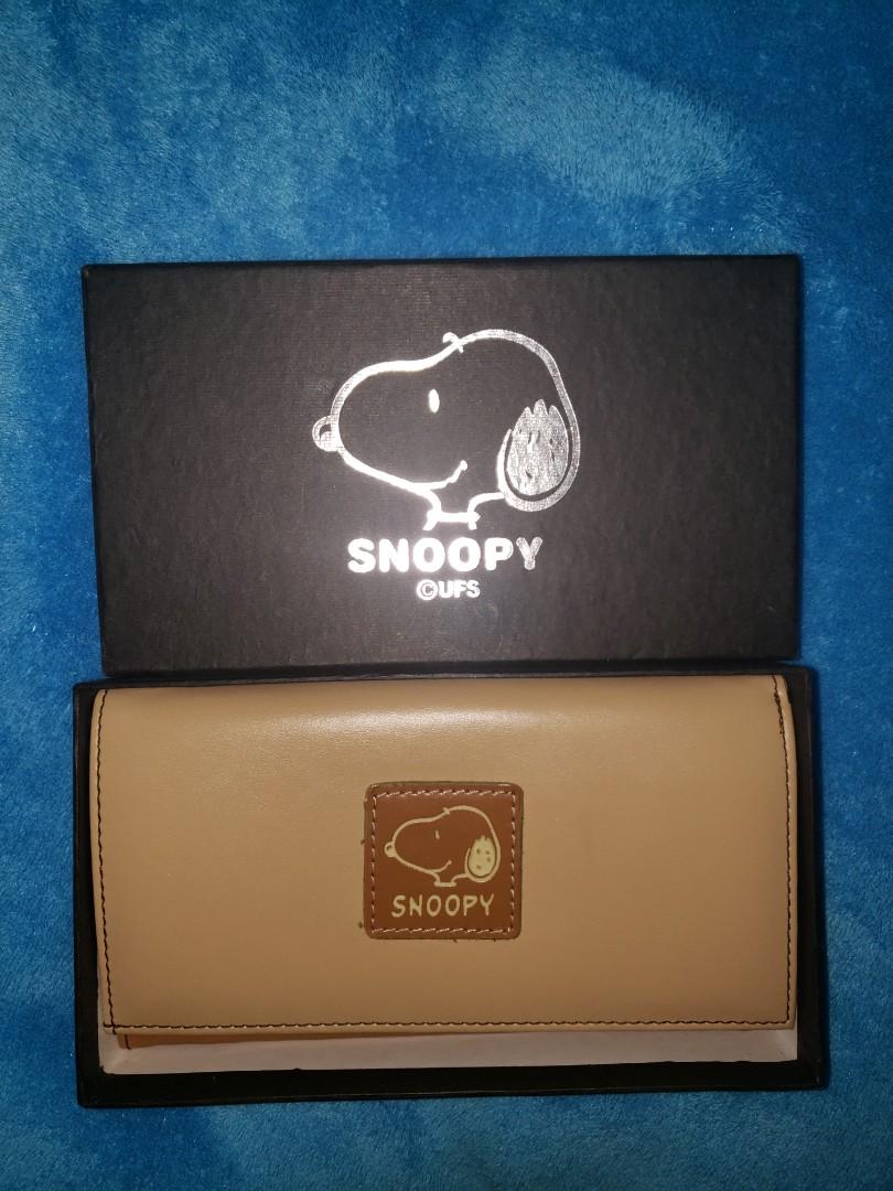 Original Peanuts Snoopy Long Wallet from Japan, Women's Fashion, Bags