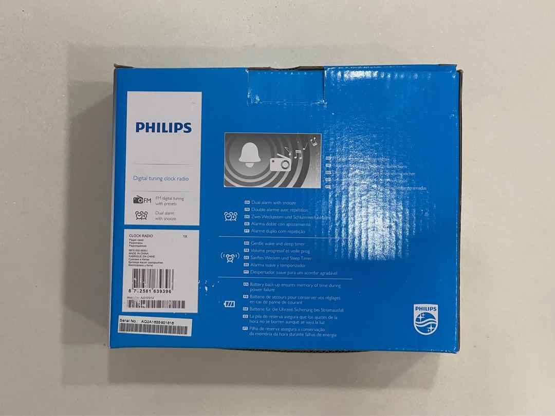 Philips Digital Tuning Clock Radio AJ3123, Audio, Other Audio Equipment on Carousell