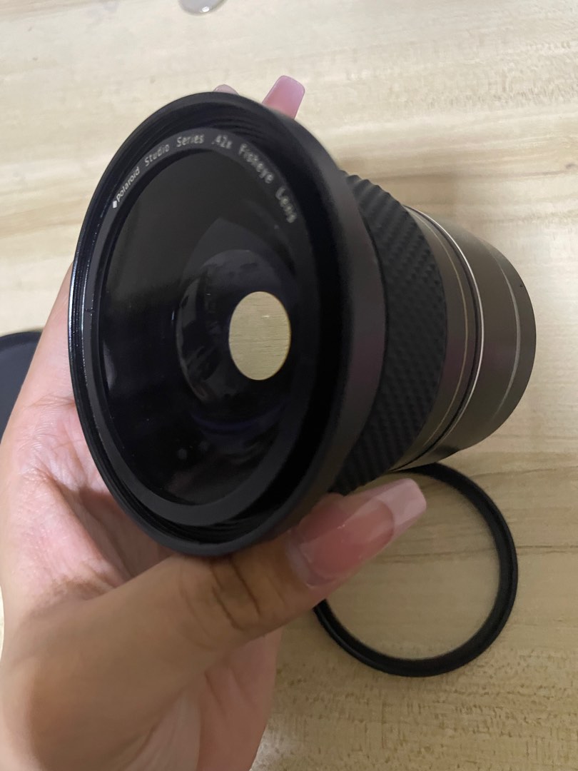 Anphil Semi Fish Eye .42x avec rallonge, capuchon supérieur et étui souple monté