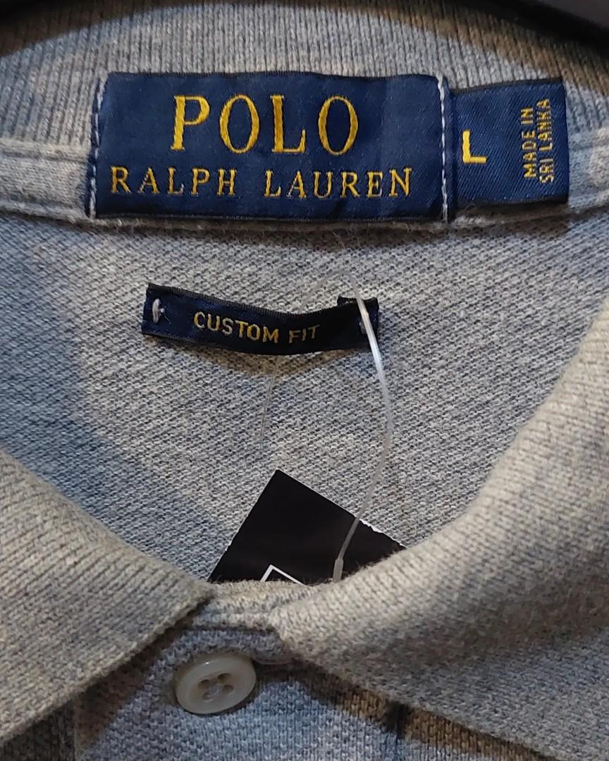 POLO RALPH LAUREN POLO LONGSLEEVE, Fesyen Pria, Pakaian ...