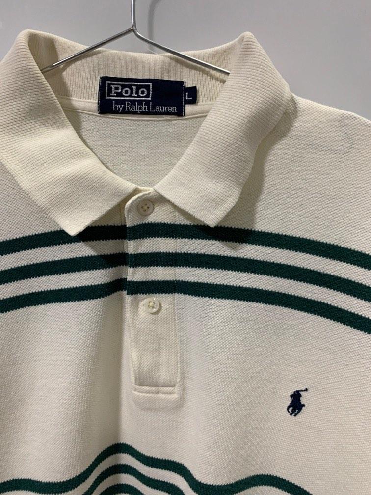 Is crying Custodian Atticus Polo Ralph Lauren Stripes Rugby Shirt, Men's Fashion, Tops & Sets, Tshirts  & Polo Shirts on Carousell