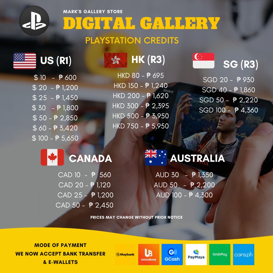 Paymaya playstation store cheap