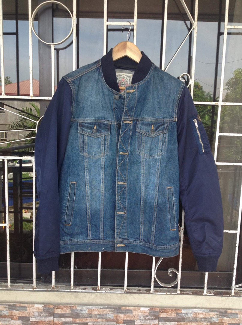 Pull and Bear Denim Jacket, Men's Fashion, Coats, Jackets and Outerwear