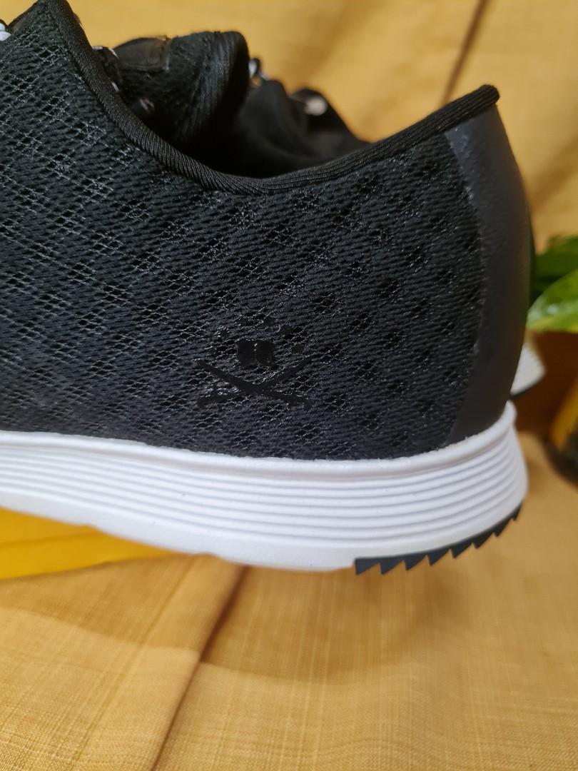 Ransom Men's Black Field Lite Mesh Running Shoes (Factory Pullout), Men