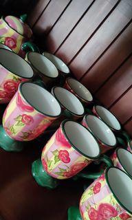 24 piece tea and dessert set