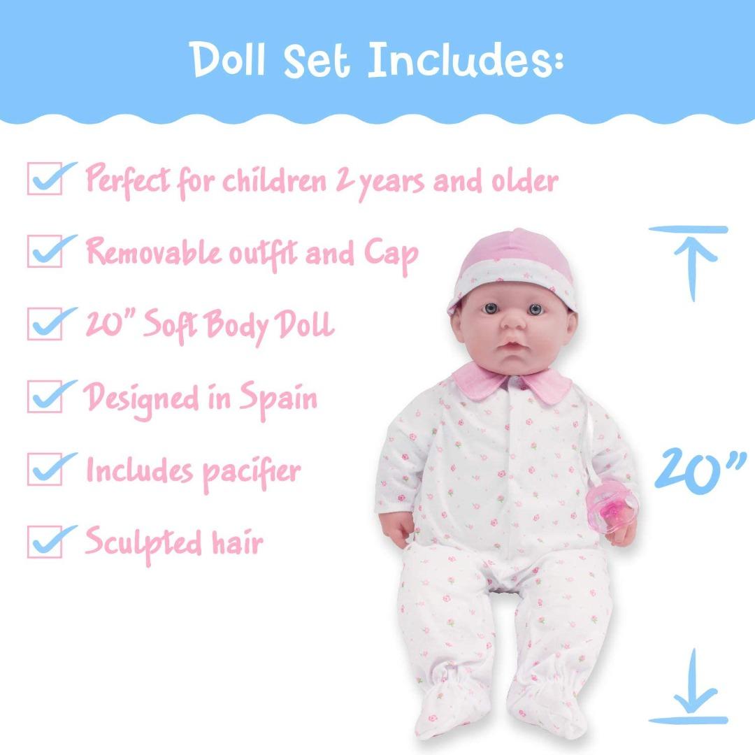 Jc toys 20 inch sales baby doll