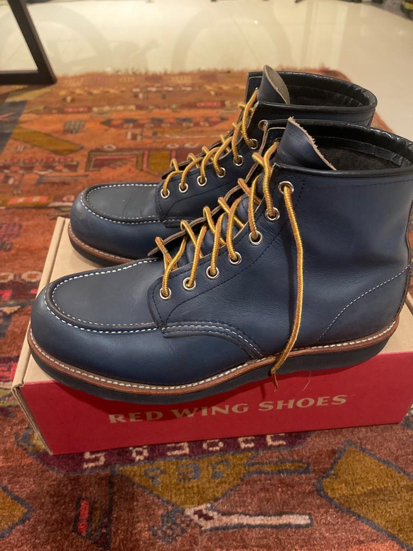 Red Wing Classic Moc 8853 Asia Exclusive Indigo Portage leather
