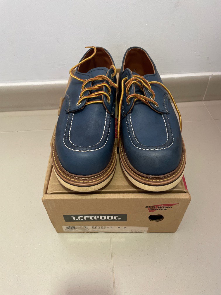Red wing moc toe sales low