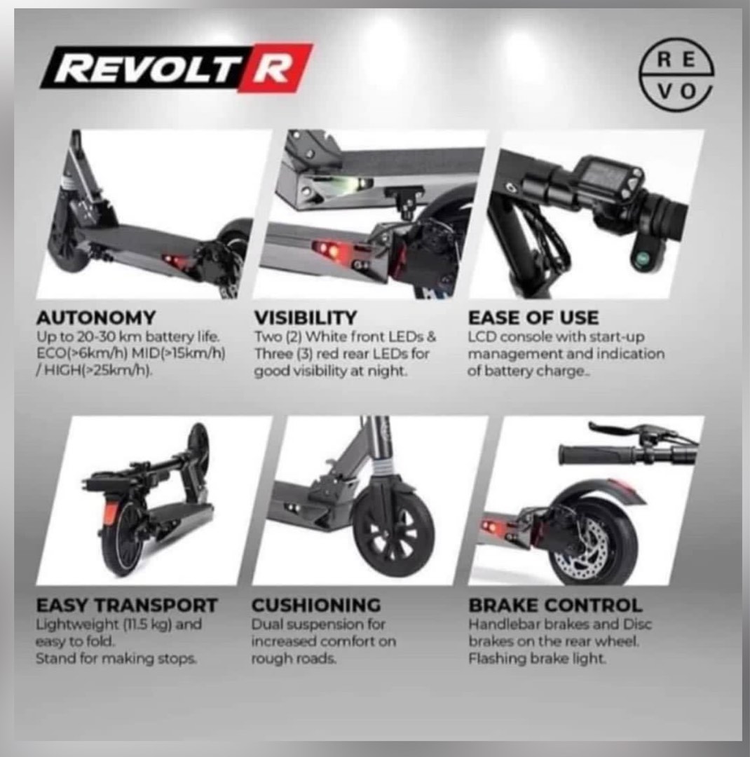 revolt scooty