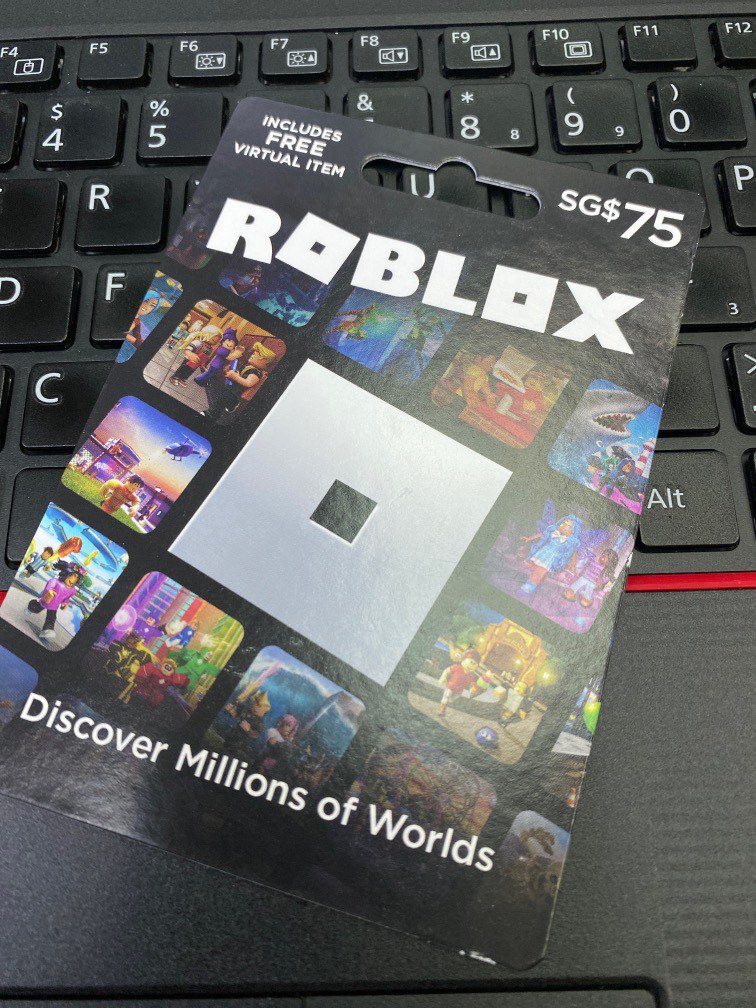 roblox gift card, Video Gaming, Gaming Accessories, Game Gift Cards &  Accounts on Carousell