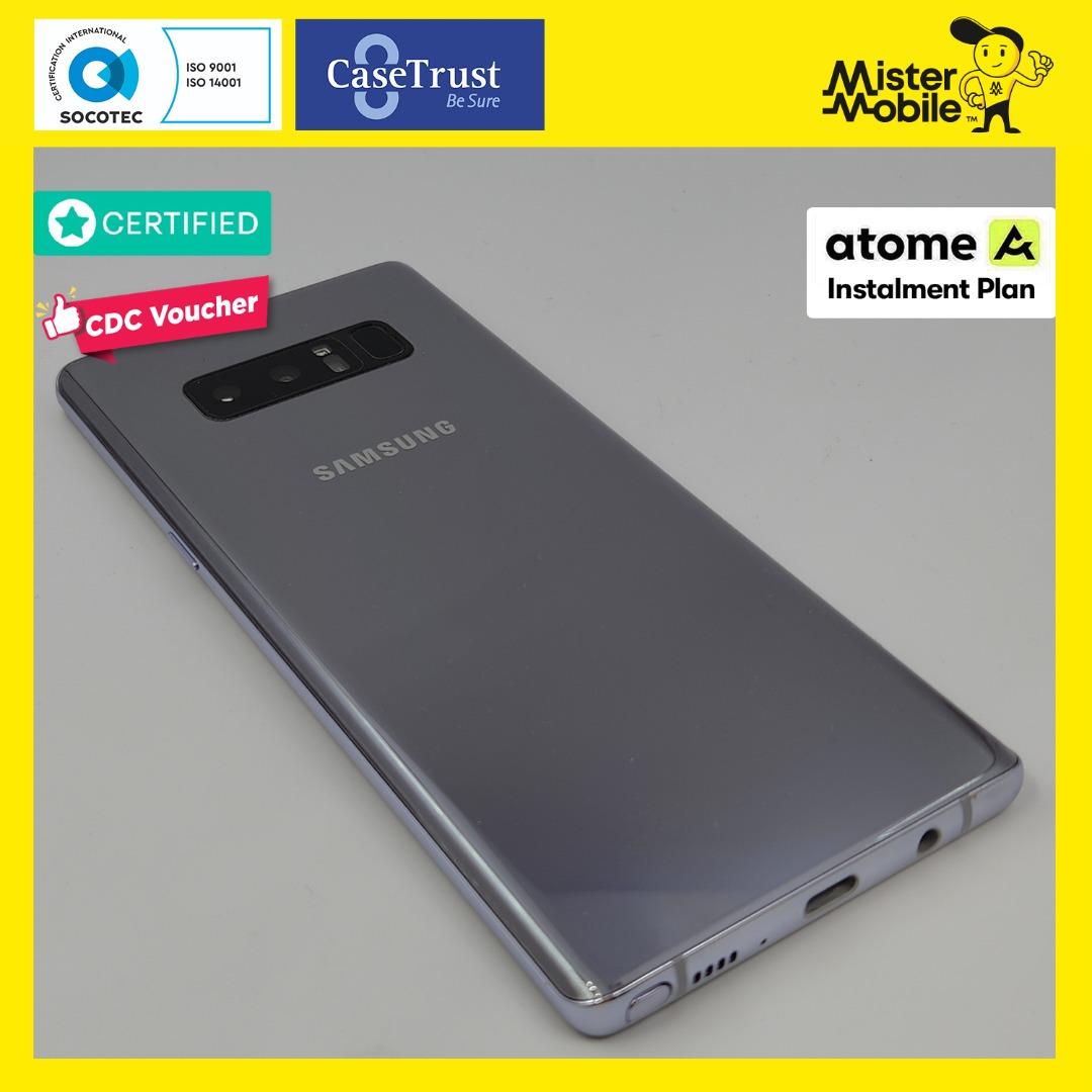 Note 8 arctic silver top