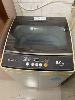 Sharp 8.0kg washing machine