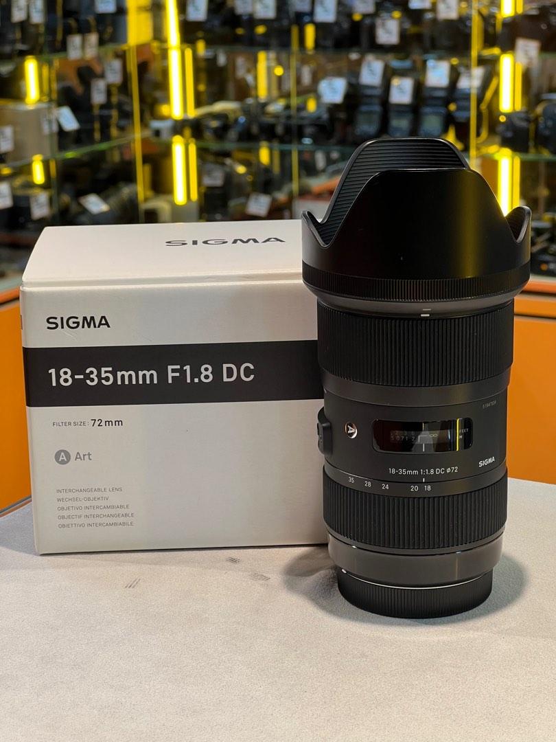 Sigma 18-35mm F1.8 DC HSM ART For canon mount 佳能APSC 常用焦距