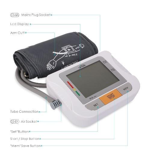 SIMBR Upper Arm Blood Pressure Monitor (as good as Omron), Health