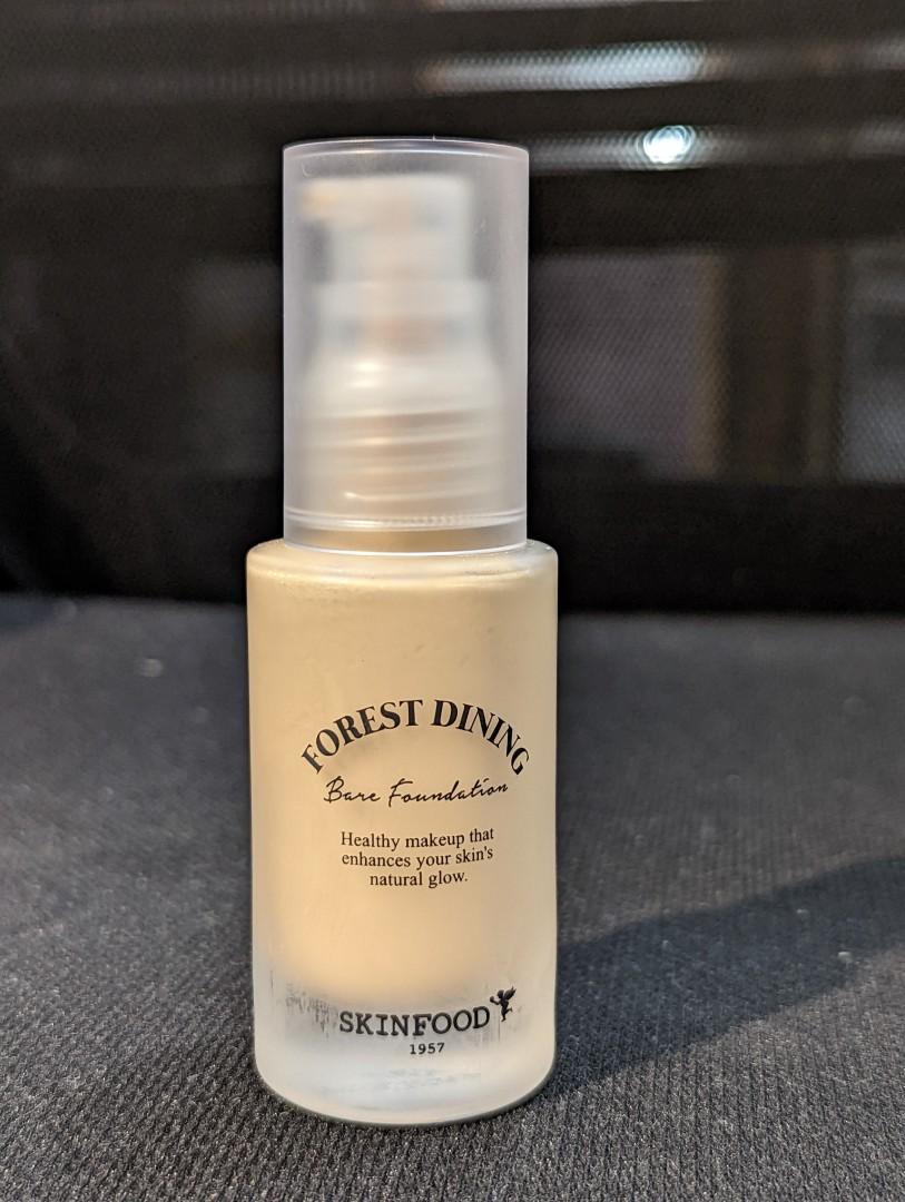 Skinfood Forest Dining Bare Foundation 01 Natural Beige (35g), Beauty &  Personal Care, Face, Makeup on Carousell